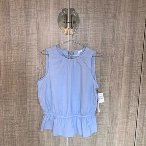 Treasure &‎ Bond Sleeveless Peplum Top